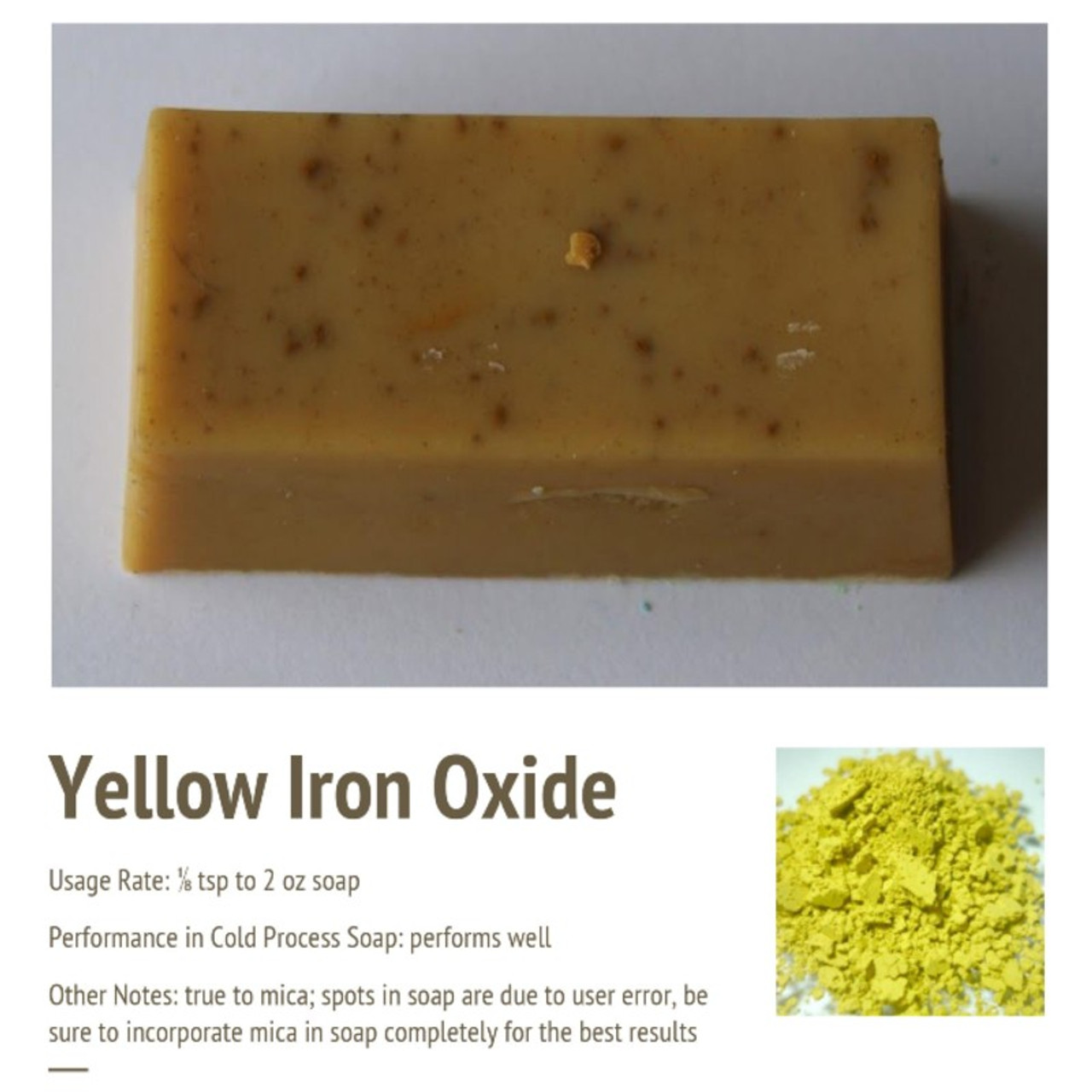 Buy Online Top Quality Yellow Iron Oxide - MakeYourOwn