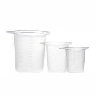Disposable Tri Pour Beakers with Graduated Markings- MakeYourOwn