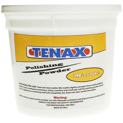 Dia-Glo (Diaglo), Marble 1 Qt Marble Floor Polishing Compound - Tenax  Hydrex 1/4 Liter - 16 x 16 Microfiber Cloth - Gloves - Bundle - 4 Items