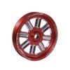 Fleece Performance Dual Pump Spoke Pulleys FPE-34211-RED-SPK