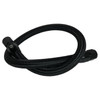 Fleece Performance Coolant Bypass Hose Nylon FPE-CLNTBYPS-HS-12V-BLK