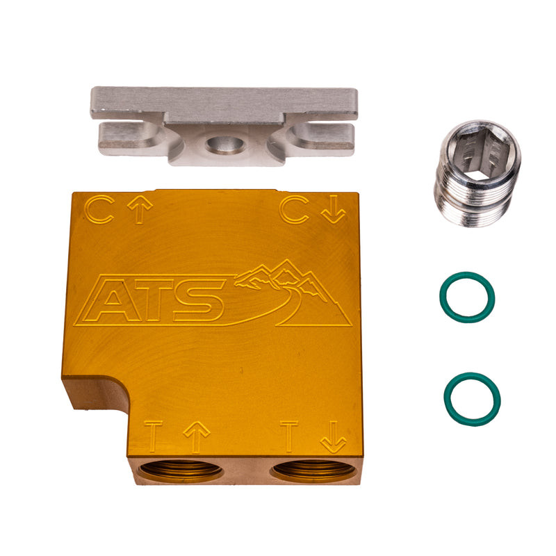 ATS Thermal Bypass Valve Up-Grade Fits 2013-2018 6.7L Cummins W/ Billet Filter Coupler