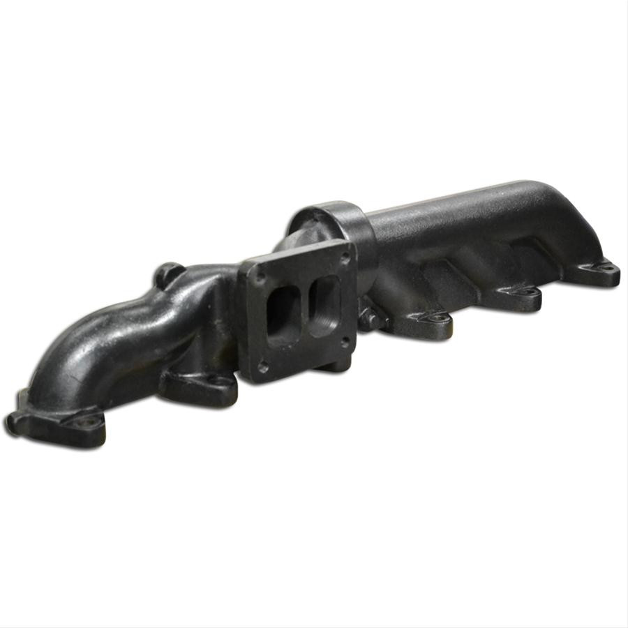 ATS Pulse Flow Exhaust Manifold Kit Fits 2003-2007 5.9L Common Rail Cummins 2-Pc T4 With Gaskets Turbo Hardware