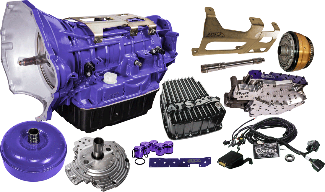 Stage 3 68Rfe Transmission Package 4Wd 5 Year/500000 Mile Warranty 2007.5-2011 Dodge Ram 6.7L Cummins ATS Diesel Performance