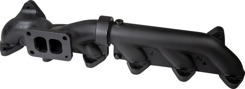 ATS Pulse Flow Exhaust Manifold Kit Fits 2007.5-2018 6.7L Cummins 2-Pc Holset With Gaskets Turbo Flange Hardware