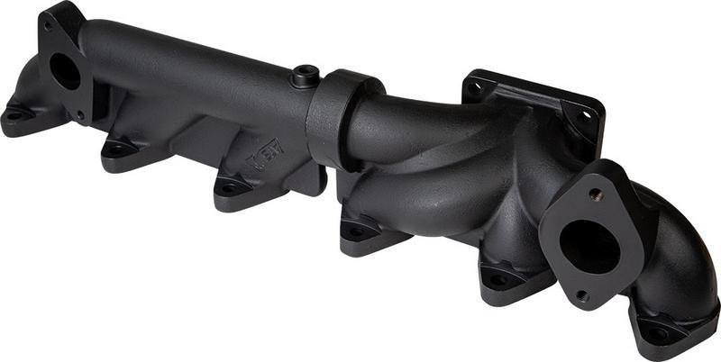 ATS Pulse Flow Exhaust Manifold Kit Fits 2007.5-2018 6.7L Cummins 2-Pc Holset With Gaskets Turbo Flange Hardware