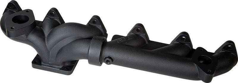 ATS Pulse Flow Exhaust Manifold Kit Fits 2007.5-2018 6.7L Cummins 2-Pc Holset With Gaskets Turbo Flange Hardware