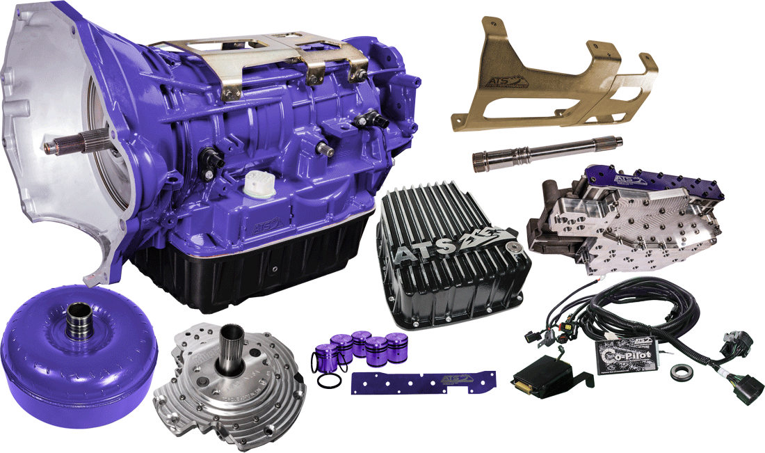Stage 2 68Rfe Transmission Package 4Wd 3 Year/300000 Mile Warranty 2007.5-2011 Dodge Ram 6.7L Cummins ATS Diesel Performance