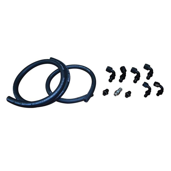 Fleece Performance 2003-2009 Cummins Fuel Distribution Block Hose and Fitting Kit FPE-FFD-RF-HF-KIT-3G