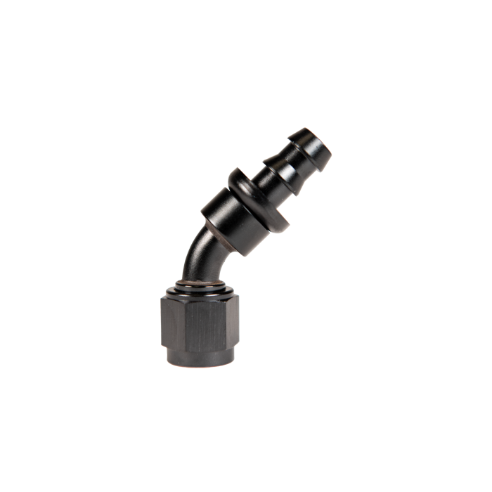 Fleece Performance Hose Barb to AN Fittings FPE-PL-45-08