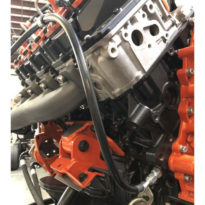 Fleece Performance Turbo Oil Feed Lines FPE-DTFL-0116