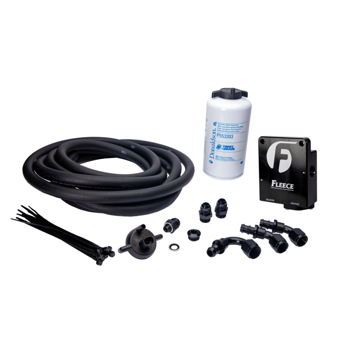 Fleece Performance Auxiliary Fuel Filter and Line Kit FPE-34780