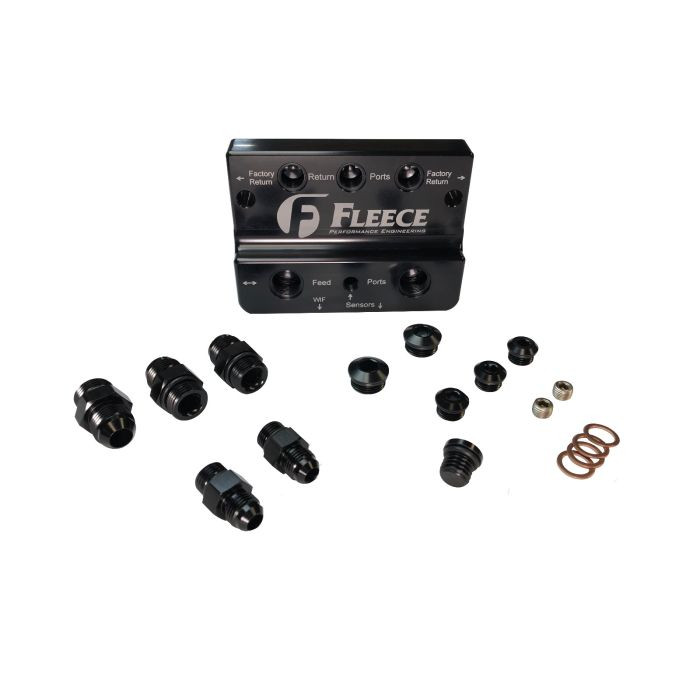 Fleece Performance Fuel Distribution Block FPE-FFD-RF-4G