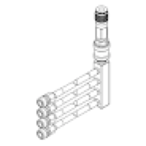 Manifold & 4 hoses 8'