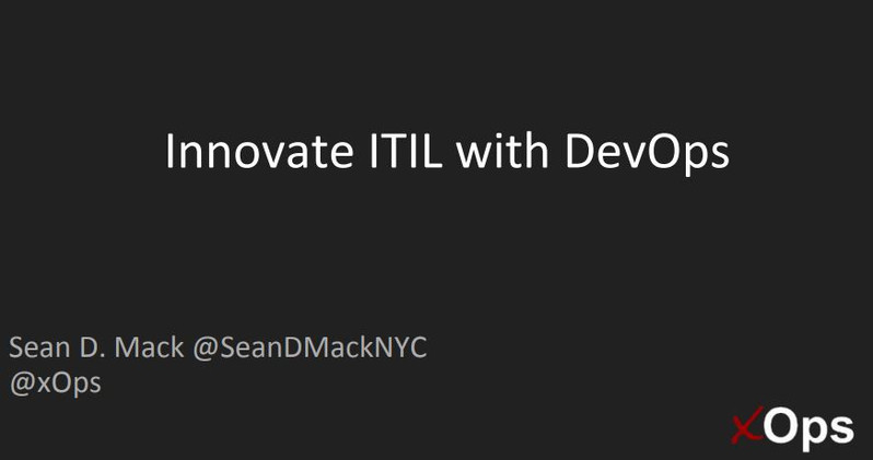 Innovate ITIL with DevOps