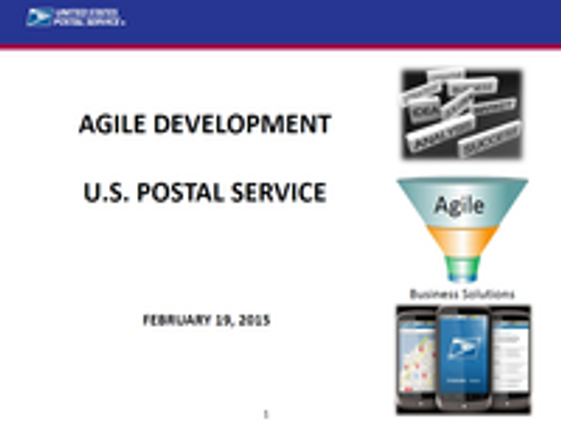 Agile Transformation at the United States Postal Service 