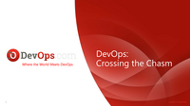 DevOps: Moving Beyond Early Adopters to Pragmatic Acceptance