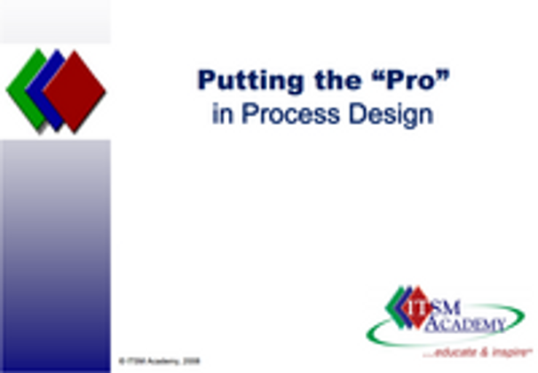 Webinar: Putting the PRO in PROcess Design