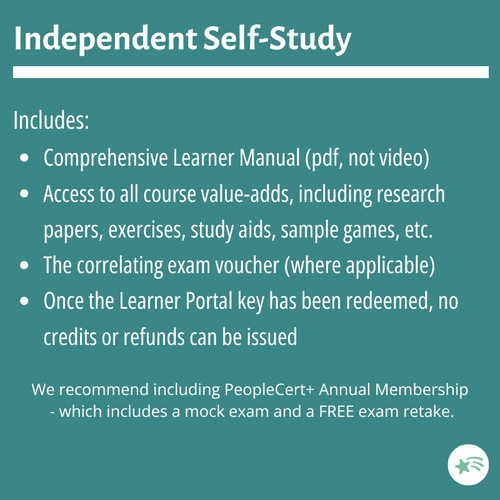 Self-Study - Course Options