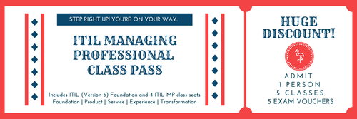 ITIL (Version 5) Managing Professional Pass with Foundation, ITIL Product, ITIL Service, ITIL Experience, ITIL Transformation training from ITSM Academy
