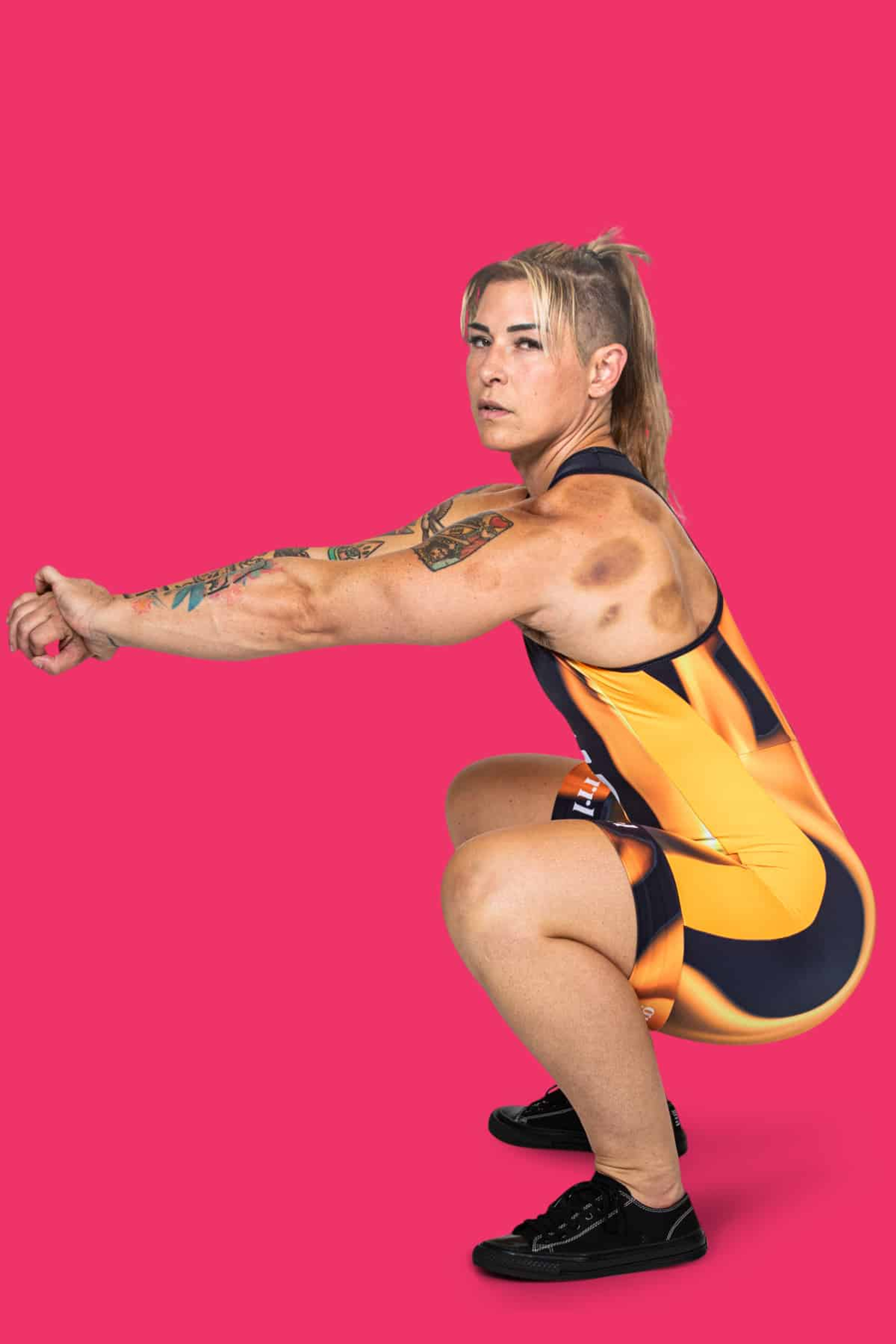 GRRRL On Fire Next Level Singlet - Limited Edition Pre-Sale