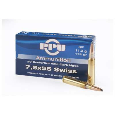 7.5x55mm Swiss Ammo