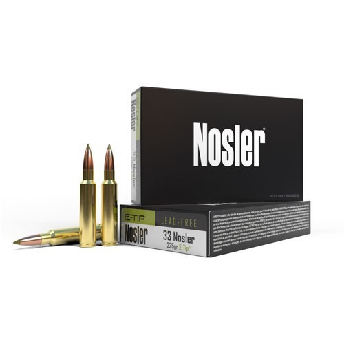 33 Nosler Ammo