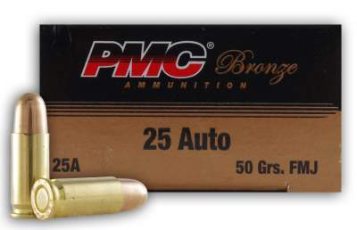 25 ACP Ammo