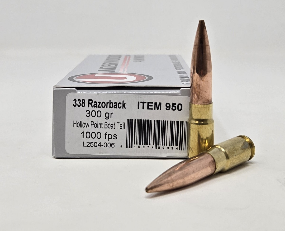338 Razorback Ammo