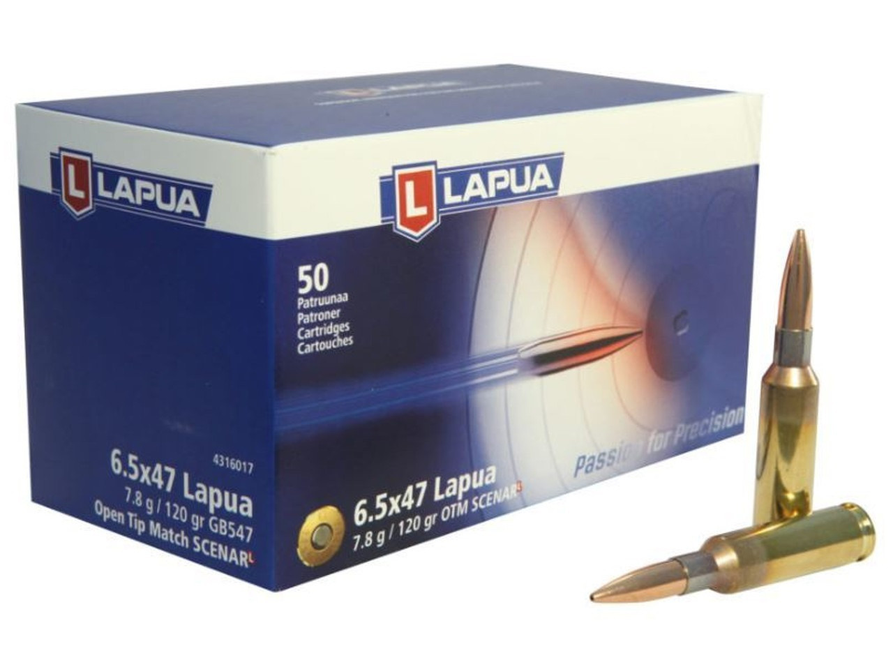 6.5x47 Lapua Ammo