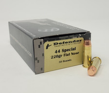 Defender 44 Special Ammunition DEF44SPL220FN 220 Grain Flat Nose Full Metal Jacket 50 Rounds