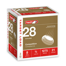 Aguila 28 Gauge Ammunition 1CHB2878 2.75" 3/4oz #8 Shot 1275fps CASE 500 Rounds