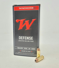 Winchester 10mm Ammunition USA10JHP 180 Grain Defense Jacketed Hollow Point 50 Rounds