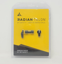 Radian Weapons Talon 45/90 Ambidextrous Safety Selector Fits AR15/AR10/SR25 R0018 2 Lever Kit Black