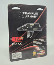 Franklin Armory AK9-C1 Binary Firing System Fits AK 9x19mm Platform Firearms (Curved Trigger) 03-50002-BLK Black