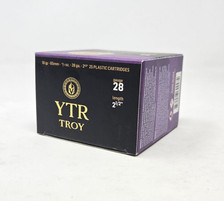 Troy 28 Gauge Ammunition TROY2875 2-1/2" #7.5 Shot 4/7oz CASE 250 Rounds