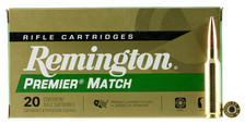 Remington 6.5 Creedmoor Ammunition RM65CR 140 Grain Premier Match Open Tip 20 Rounds