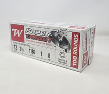 Winchester 12 Gauge Ammunition Super Target Xtra-Lite TRGTL128VP 2-3/4" #8 Shot 1oz 1180fps Value Pack 100 Rounds