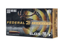 Federal Premium 300 Win Mag Ammunition P300WELDX1 200 Grain ELD-X 20 Rounds