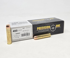 Precision One 460 S&W Mag Ammunition PONE1764 260 Grain Full Metal Jacket 20 Rounds