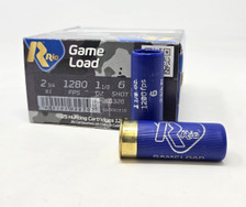 Rio 12 Gauge Ammunition 2-3/4" 1-1/8oz #6 1280FPS CASE 250 rounds