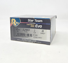 Rio 12 Gauge Ammunition Star Team Evo ST288CASE 2-3/4" 1oz #8 shot 1280FPS CASE 250 rounds