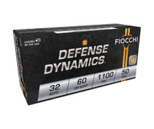 Fiocchi 32 Auto Ammunition FI32APHP 60 Grain Jacketed Hollow Point 50 rounds