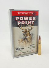 Winchester 308 Win Ammunition Power Point X3085 150 Grain Soft Point 20 rounds