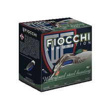 Fiocchi 12 Gauge Ammunition Shooting Dynamics 123ST2 3" Steel #2 Shot 1 -1/8oz 1500fps 250 Rounds