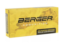 Berger 308 Win Ammunition Match 60010 175 Grain Open Tip Match Tactical 20 Rounds