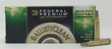 Federal 223 Rem Ammunition BC223NT5 Ballisticlean Reduced Hazard Training 42 Grain Frangible 20 Rounds