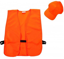 Allen Hat and Vest Combo AL17555 Blaze Orange