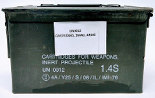 Israeli Military Surplus Remington 38 S&W Ammunition AM2949CAN 146 Grain Lead Soft Point Bulk Pack 1000 Rounds