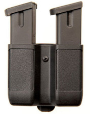 Blackhawk Double Mag Case Single Row Mt Finish 410510PBK 9mm/10mm/40cal/45cal